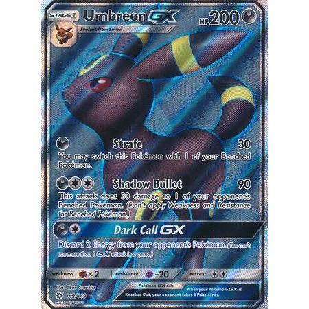 Umbreon GX -Single Card-Full Art Ultra Rare [142/149]-The Pokémon Company International-Ace Cards &amp; Collectibles