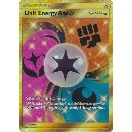 Unit Energy Fighthing Darkness Fairy -Single Card-Secret Rare [146/131]-The Pokémon Company International-Ace Cards &amp; Collectibles