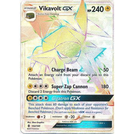 Vikavolt GX -Single Card-Hyper Rare [152/145]-The Pokémon Company International-Ace Cards &amp; Collectibles