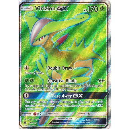 Virizion GX -Single Card-Hyper Rare [217/214]-The Pokémon Company International-Ace Cards & Collectibles