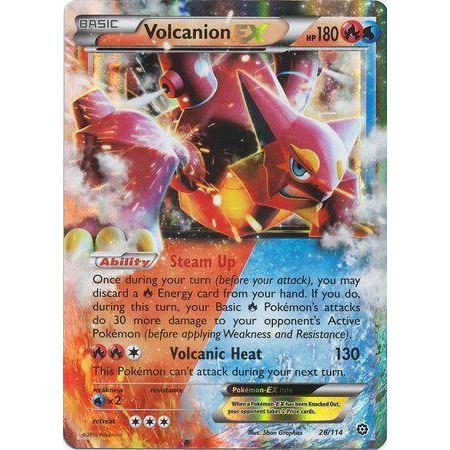 Volcanion EX -Single Card-Ultra Rare [26/114]-The Pokémon Company International-Ace Cards &amp; Collectibles