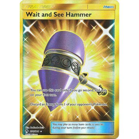 Wait and See Hammer -Single Card-Secret Rare [236/214]-The Pokémon Company International-Ace Cards &amp; Collectibles