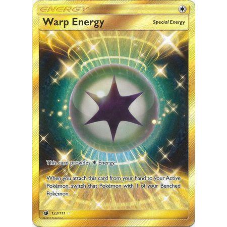 Warp Energy -Single Card-Secret Rare [123/111]-The Pokémon Company International-Ace Cards &amp; Collectibles