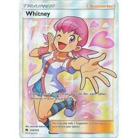 Whitney -Single Card-Full Art Ultra Rare [214/214]-The Pokémon Company International-Ace Cards &amp; Collectibles