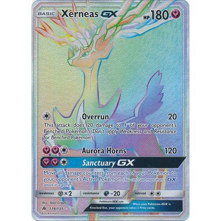Xerneas GX -Single Card-Hyper Rare [139/131]-The Pokémon Company International-Ace Cards &amp; Collectibles