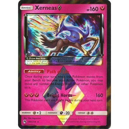 Xerneas Prism Star -Single Card-Holo Rare [144/214]-The Pokémon Company International-Ace Cards &amp; Collectibles