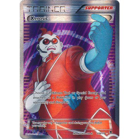 Xerosic -Single Card-Full Art Ultra Rare [119/119]-The Pokémon Company International-Ace Cards & Collectibles