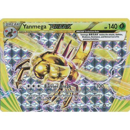 Yanmega Break -Single Card-Break Rare [8/114]-The Pokémon Company International-Ace Cards &amp; Collectibles