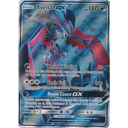 Yveltal GX -Single Card-Full Art Ultra Rare [124/131]-The Pokémon Company International-Ace Cards &amp; Collectibles