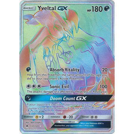 Yveltal GX -Single Card-Hyper Rare [137/131]-The Pokémon Company International-Ace Cards &amp; Collectibles