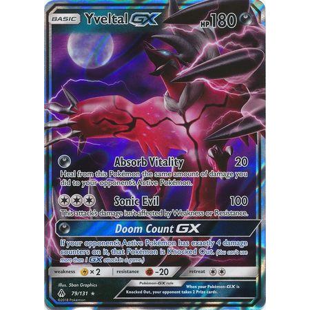Yveltal GX -Single Card-Ultra Rare [79/131]-The Pokémon Company International-Ace Cards &amp; Collectibles
