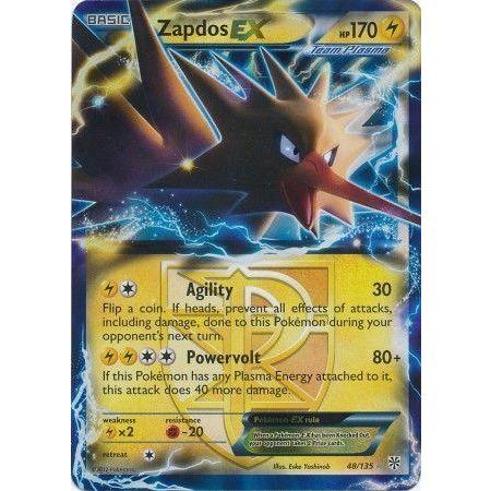 Zapdos EX -Single Card-Ultra Rare [48/135]-The Pokémon Company International-Ace Cards &amp; Collectibles