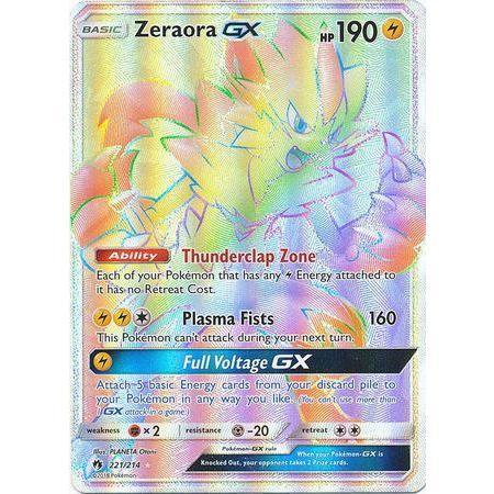 Zeraora GX -Single Card-Hyper Rare [221/214]-The Pokémon Company International-Ace Cards & Collectibles
