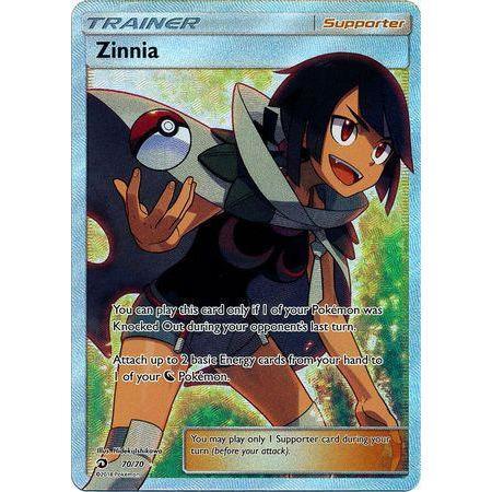 Zinnia -Single Card-Full Art Ultra Rare [70/70]-The Pokémon Company International-Ace Cards &amp; Collectibles