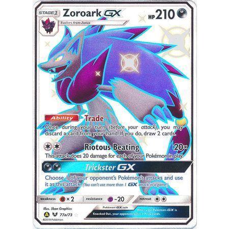 Zoroark GX -Single Card-Shiny Ultra Rare (Promo) [77a/73 ]-The Pokémon Company International-Ace Cards &amp; Collectibles