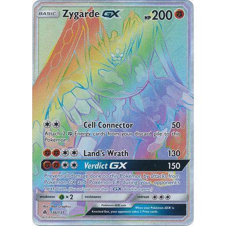 Zygarde GX -Single Card-Hyper Rare [136/131]-The Pokémon Company International-Ace Cards &amp; Collectibles