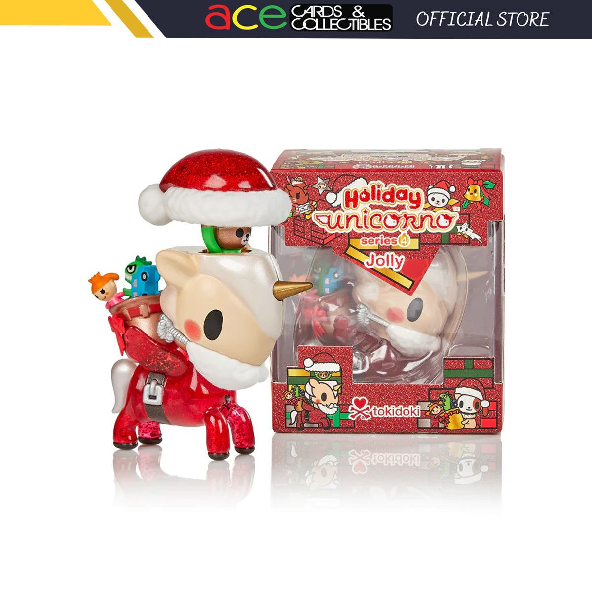 Tokidoki Holiday Unicorno Series 4 &quot;Jolly&quot; (Limited Edition)-Tokidoki-Ace Cards &amp; Collectibles