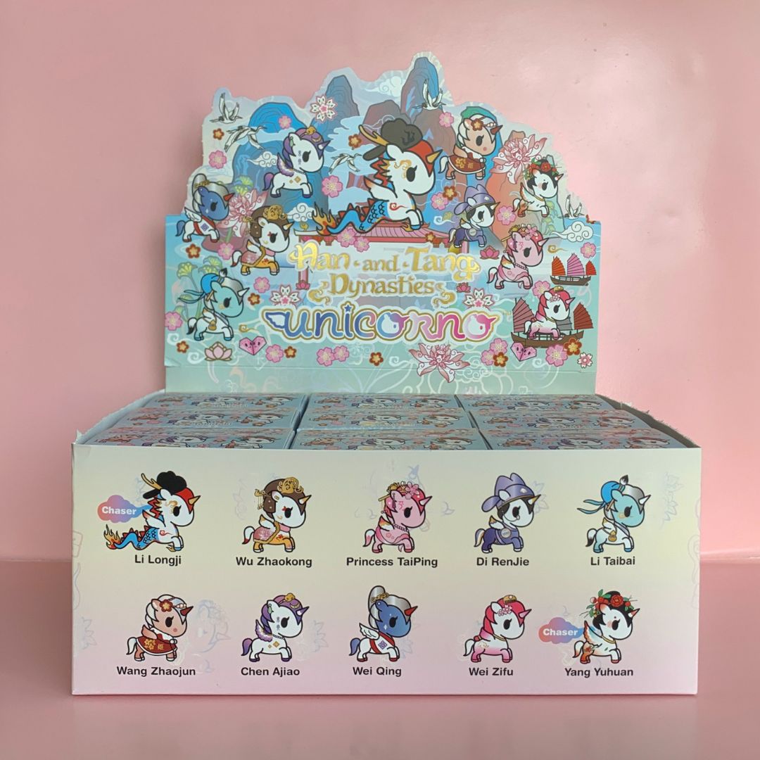 Tokidoki Unicorno Han &amp; Tang Dynasty-Whole Box (Display Box of 9)-Tokidoki-Ace Cards &amp; Collectibles