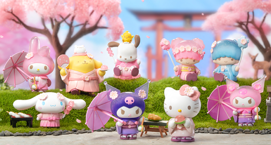 TOPTOY Sanrio Characters Blossom and Wagashi Series-Single Box (Random)-TopToy-Ace Cards &amp; Collectibles