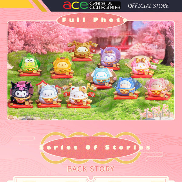 TOPTOY Sanrio Characters Lucky Cat Tumbler Series-Single Box (Random)-TopToy-Ace Cards & Collectibles