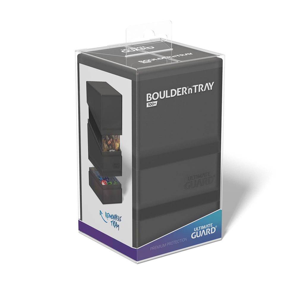 Ultimate Guard Boulder'n'Tray 100+-Purple/Black-Ultimate Guard-Ace Cards & Collectibles