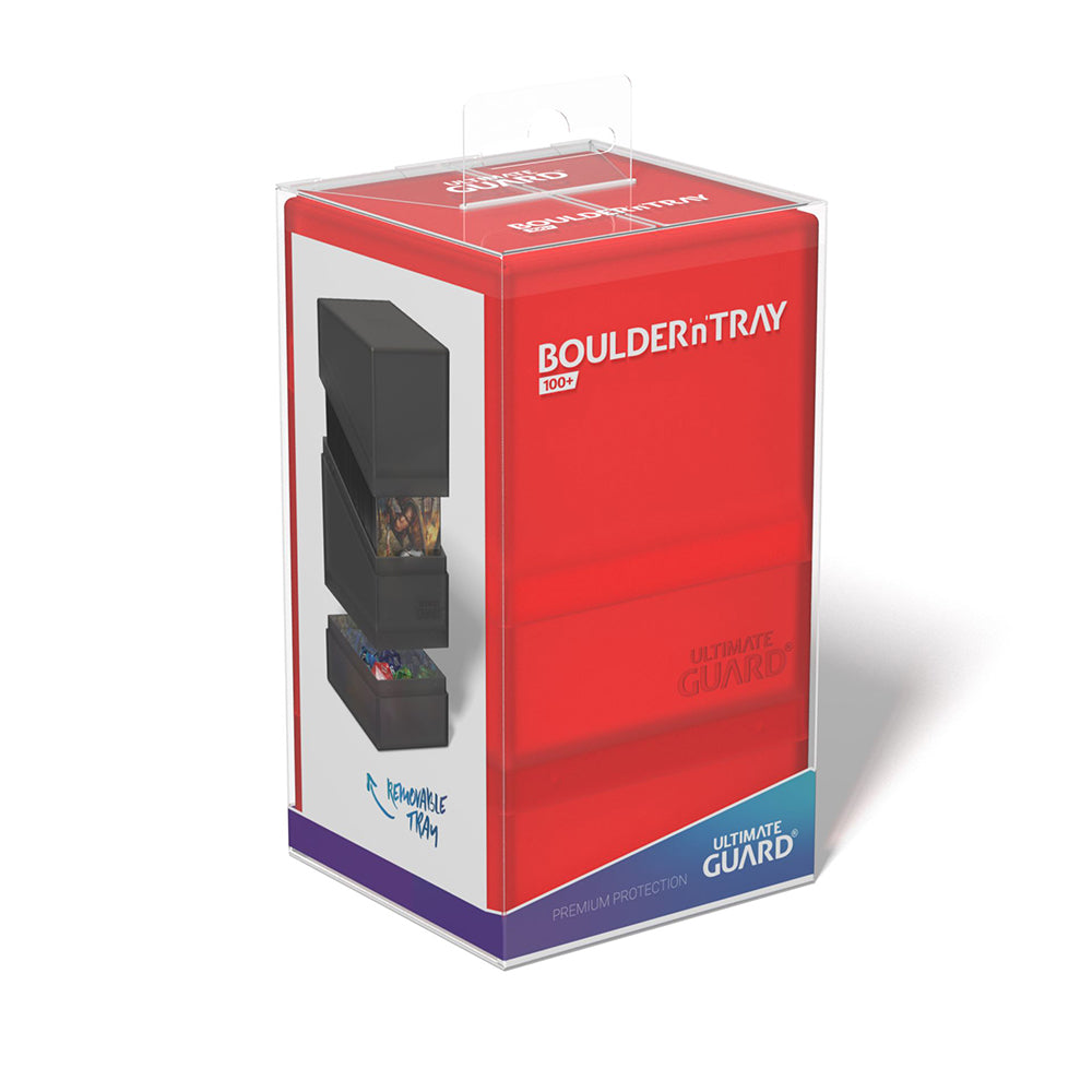 Ultimate Guard Boulder'n'Tray 100+-Purple/Black-Ultimate Guard-Ace Cards & Collectibles