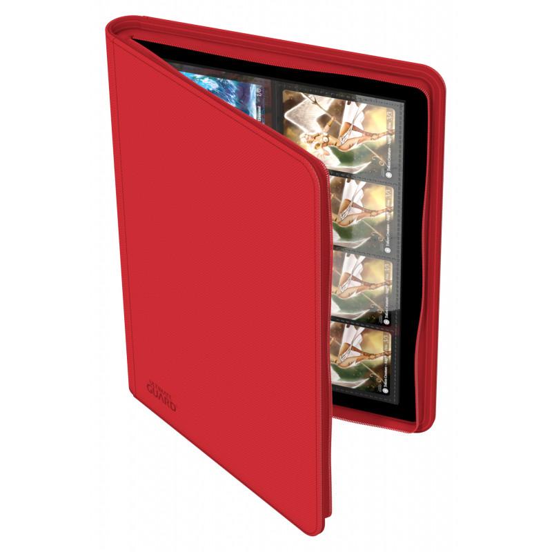 Ultimate Guard Card Album QuadRow Zipfolio™ 320 XenoSkin™ 8-Pocket-Black-Ultimate Guard-Ace Cards & Collectibles