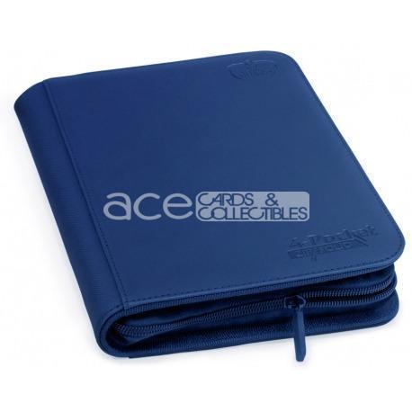 Ultimate Guard Card Album Zipfolio XenoSkin™ 4-Pocket-Dark Blue-Ultimate Guard-Ace Cards &amp; Collectibles