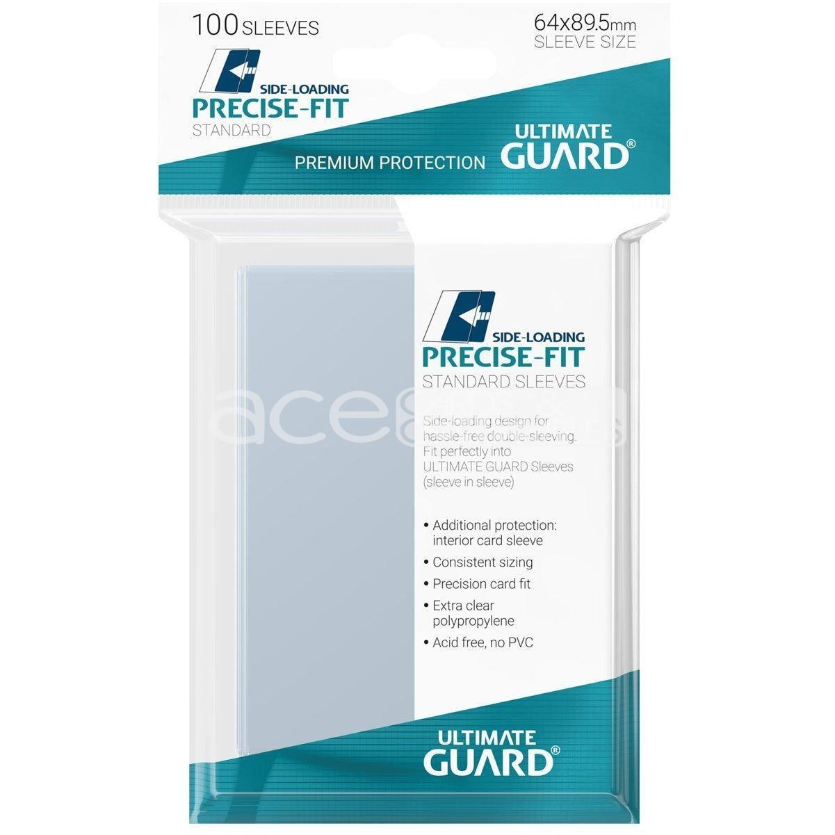 Ultimate Guard Card Sleeve Precise-Fit Side-Loading Standard Size 100pcs-Ultimate Guard-Ace Cards & Collectibles