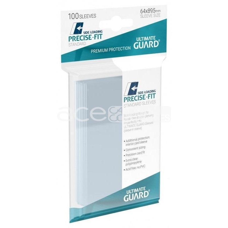 Ultimate Guard Card Sleeve Precise-Fit Side-Loading Standard Size 100pcs-Ultimate Guard-Ace Cards &amp; Collectibles