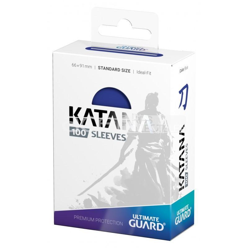 Ultimate Guard Card Sleeves Katana Standard Size-Blue-Ultimate Guard-Ace Cards &amp; Collectibles