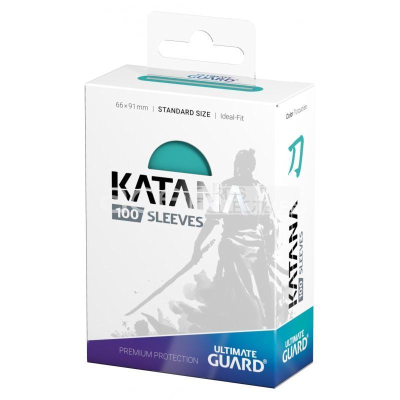 Ultimate Guard Card Sleeves Katana Standard Size-Turquoise-Ultimate Guard-Ace Cards &amp; Collectibles