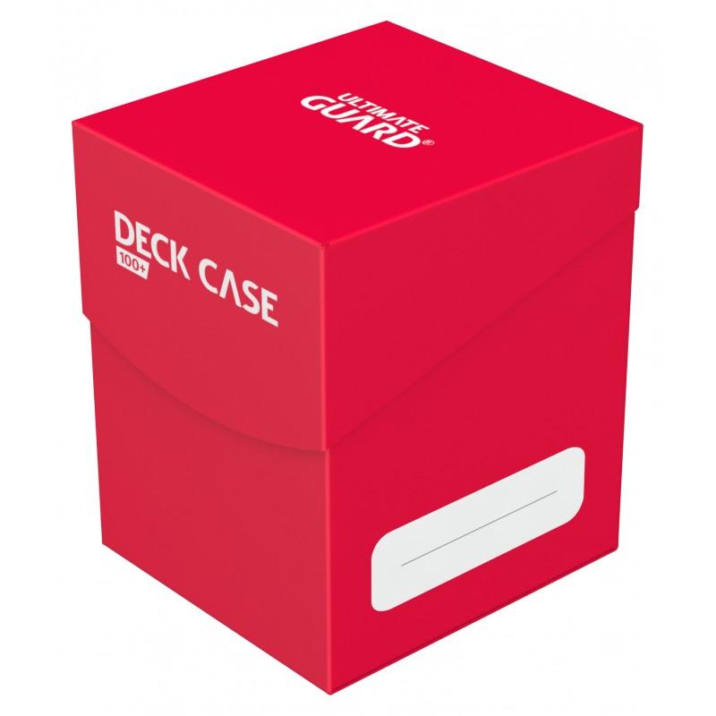Ultimate Guard Deck Box 100+-Red-Ultimate Guard-Ace Cards &amp; Collectibles