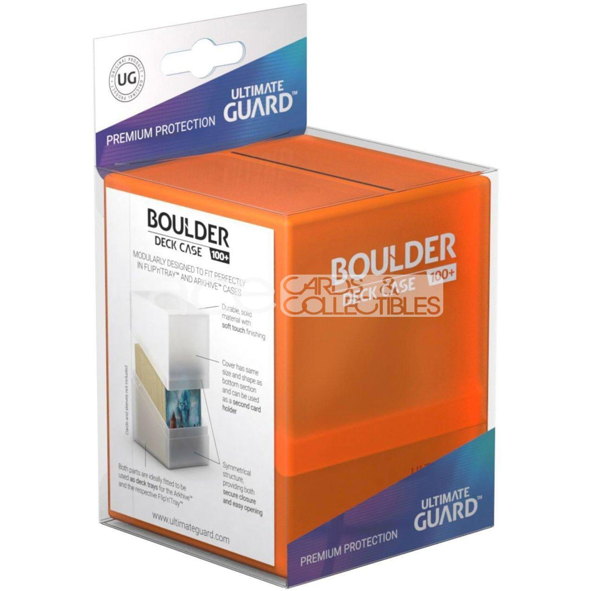 Ultimate Guard Deck Box Boulder™ 100+-Frosted-Ultimate Guard-Ace Cards & Collectibles