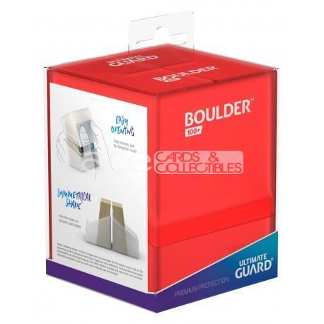 Ultimate Guard Deck Box Boulder™ 100+-Ruby-Ultimate Guard-Ace Cards & Collectibles