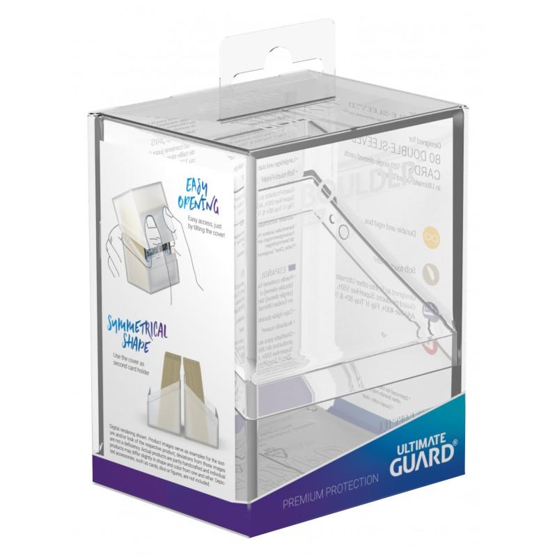 Ultimate Guard Deck Box Boulder™ 80+-Clear-Ultimate Guard-Ace Cards & Collectibles