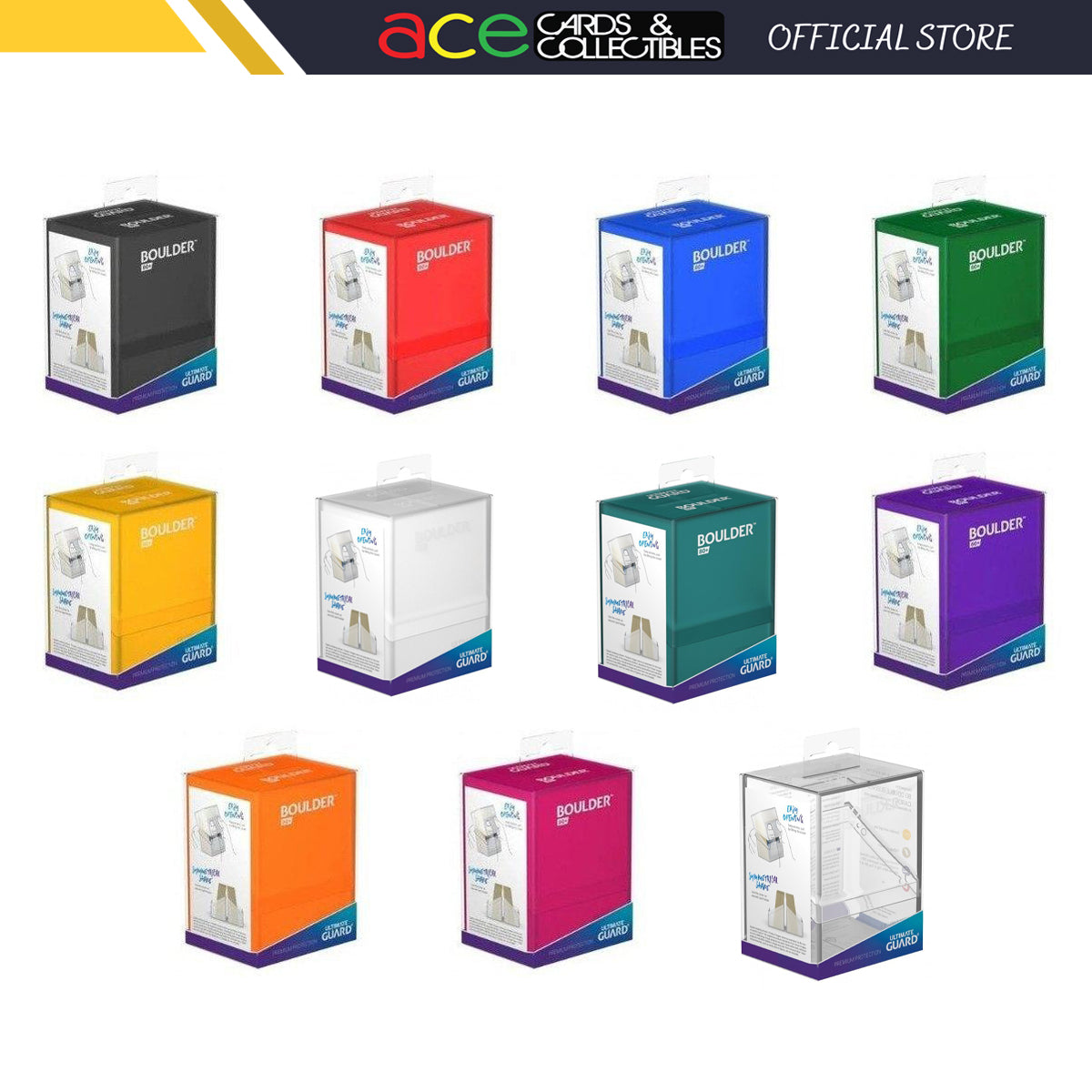 Ultimate Guard Deck Box Boulder™ 80+-Frosted-Ultimate Guard-Ace Cards & Collectibles