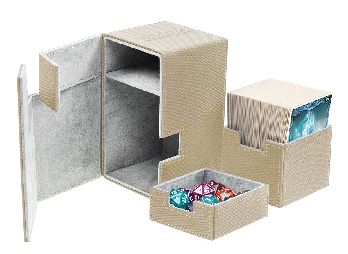 Ultimate Guard Deck Box Flip'n'Tray™ 100+ XenoSkin™-Black-Ultimate Guard-Ace Cards & Collectibles