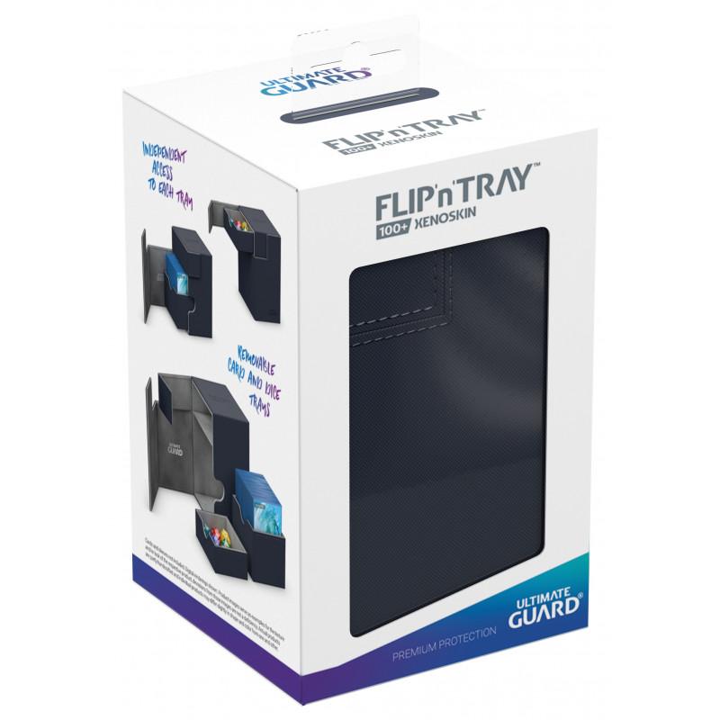 Ultimate Guard Deck Box Flip'n'Tray™ 100+ XenoSkin™-Blue-Ultimate Guard-Ace Cards & Collectibles