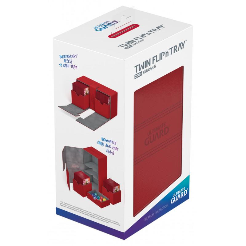 Ultimate Guard Deck Box Flip'n'Tray™ 200+ XenoSkin™-Black-Ultimate Guard-Ace Cards & Collectibles