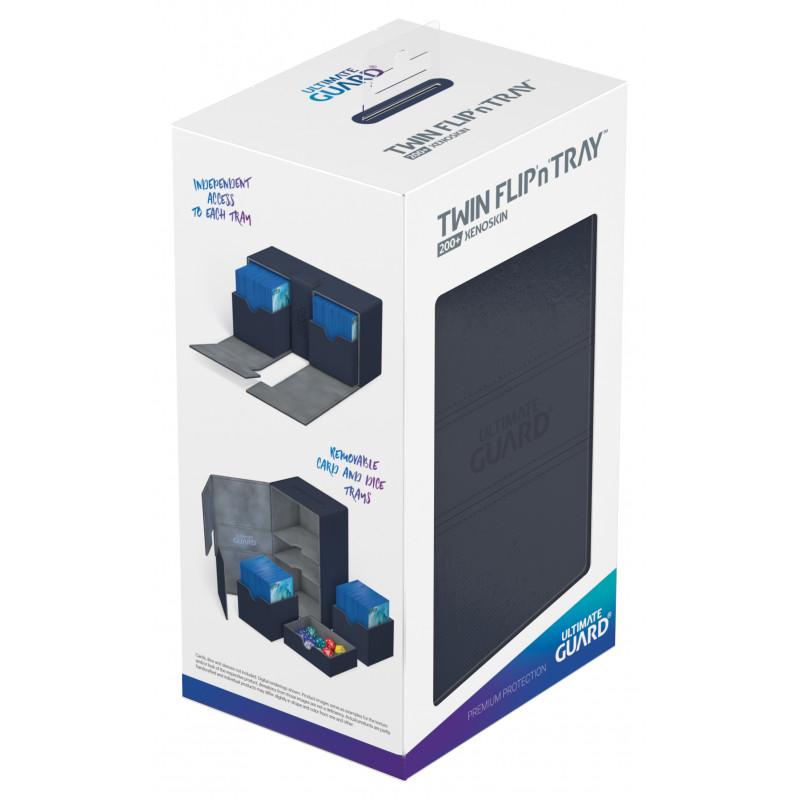 Ultimate Guard Deck Box Flip'n'Tray™ 200+ XenoSkin™-Blue-Ultimate Guard-Ace Cards & Collectibles