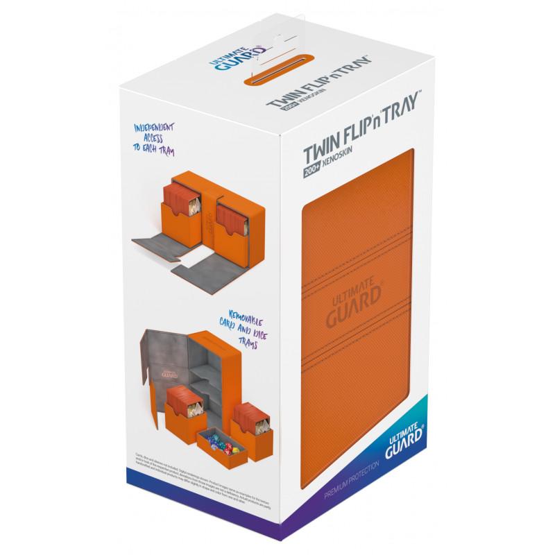 Ultimate Guard Deck Box Flip'n'Tray™ 200+ XenoSkin™-Orange-Ultimate Guard-Ace Cards & Collectibles