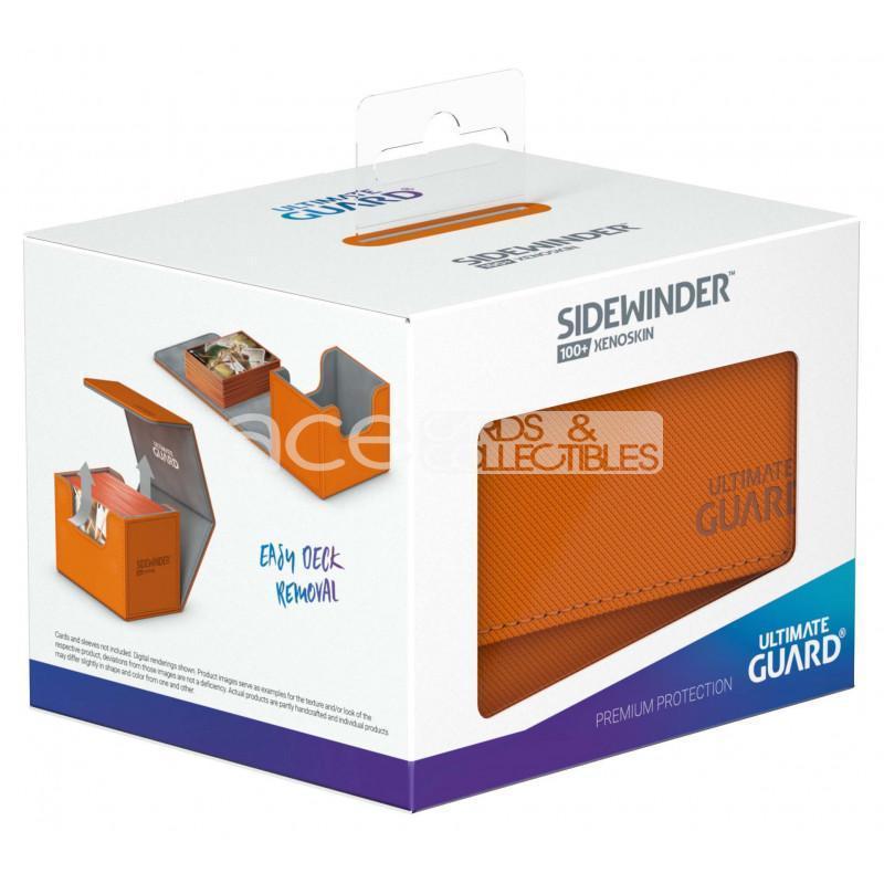 Ultimate Guard Deck Box Sidewinder™ 100+ XenoSkin™-Orange-Ultimate Guard-Ace Cards &amp; Collectibles