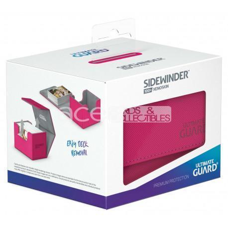 Ultimate Guard Deck Box Sidewinder™ 100+ XenoSkin™-Pink-Ultimate Guard-Ace Cards &amp; Collectibles