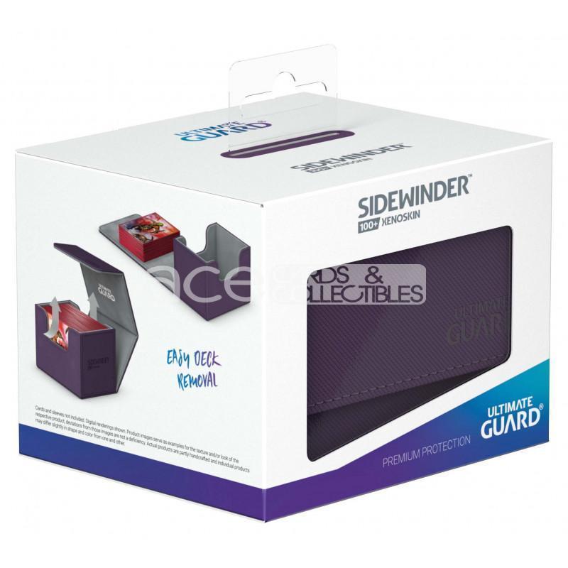 Ultimate Guard Deck Box Sidewinder™ 100+ XenoSkin™-Purple-Ultimate Guard-Ace Cards &amp; Collectibles