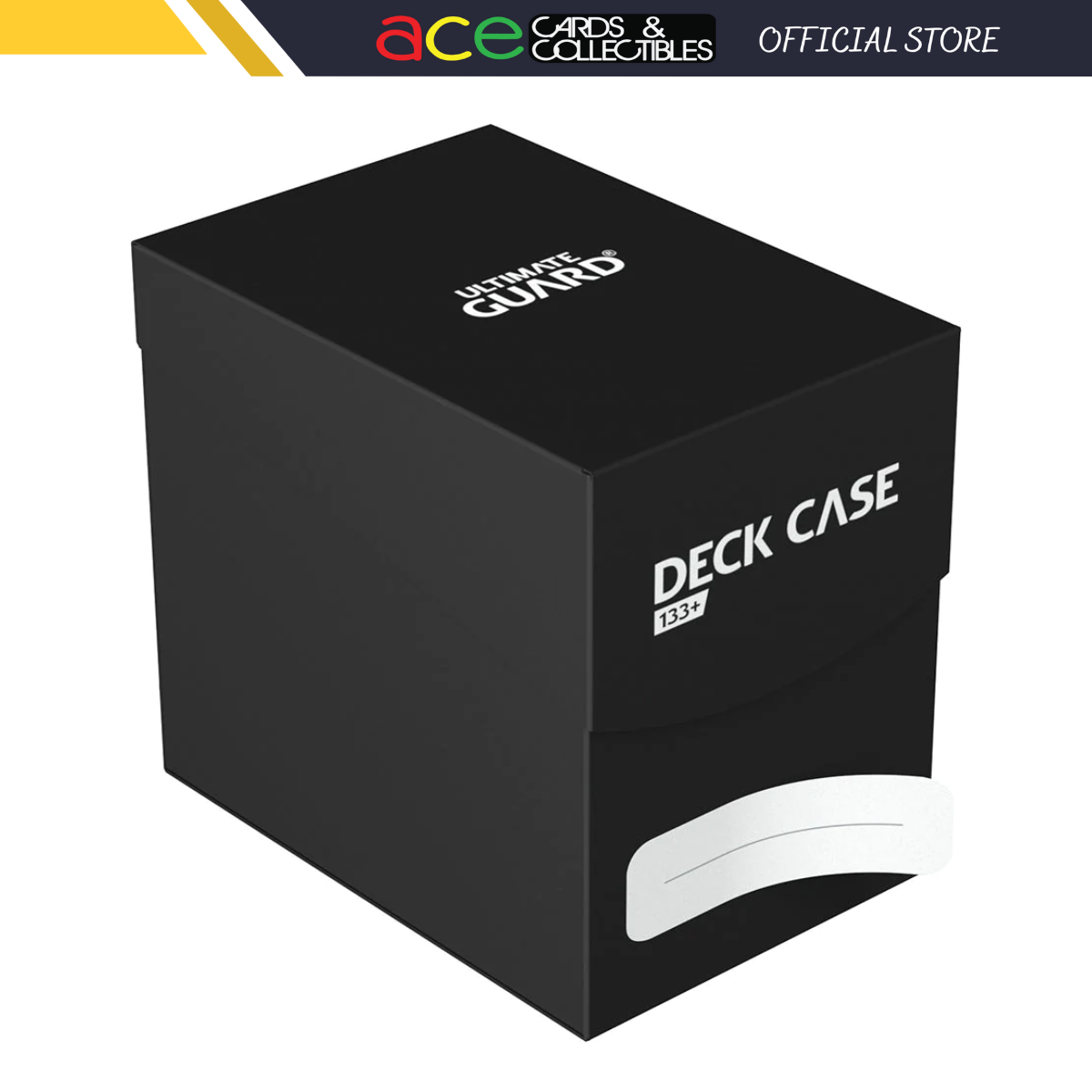 Ultimate Guard Deck Case 133+ Standard Size - Black (Deck Box)-Ultimate Guard-Ace Cards &amp; Collectibles