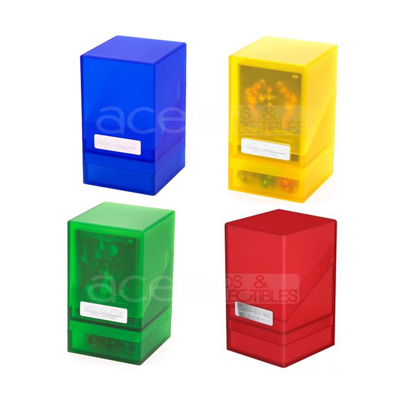 Ultimate Guard Monolith Deck Box 100+ (Translucent Color)-Ruby-Ultimate Guard-Ace Cards & Collectibles