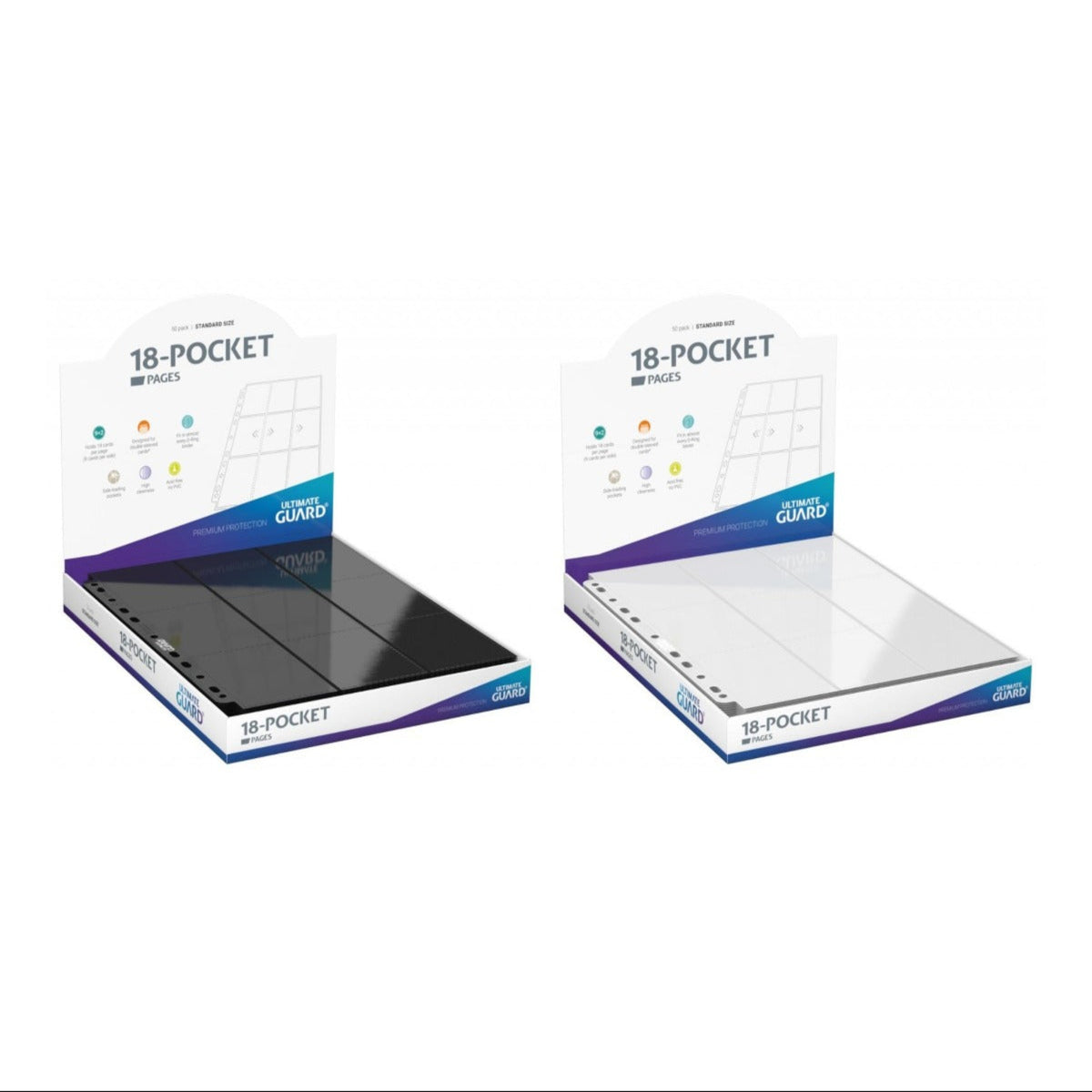 Ultimate Guard Side-Loading Pages 18-Pocket for Card Album / Binder (W - Ace Cards Sdn Bhd Ultimate Guard Side-Loading Pages 18-Pocket for Card Album / Binder (W - Ace Cards Sdn Bhd