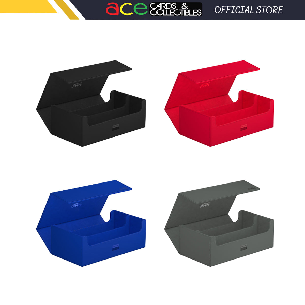 Ultimate Guard Storage Box Arkhive™ 800+ XenoSkin™ Monocolor-Black-Ultimate Guard-Ace Cards & Collectibles