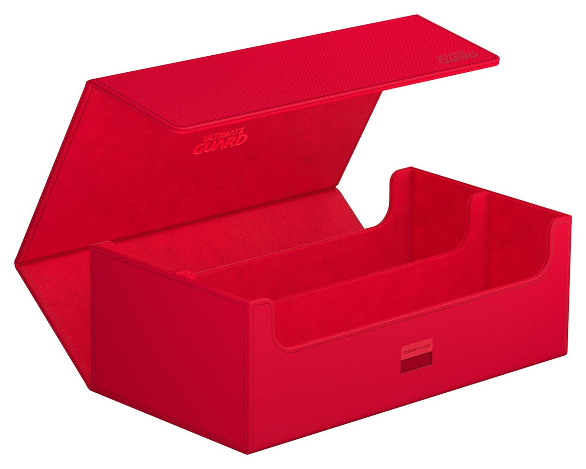 Ultimate Guard Storage Box Arkhive™ 800+ XenoSkin™ Monocolor-Red-Ultimate Guard-Ace Cards &amp; Collectibles